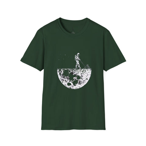 Unisex T-Shirt Half Moon Lover| Celestial Graphic Tee | Astrology Gift | Comfort Fit Shirt for Moon Lovers & Dreamers