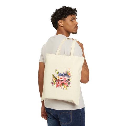 Cotton Canvas Tote Bag | Durable & Eco-Friendly Shopping Tote | Reusable Bag for Groceries, Beach & Everyday Use