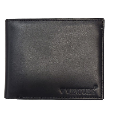 Brio Leather Wallet – Bifold with 2 Flap ID Window