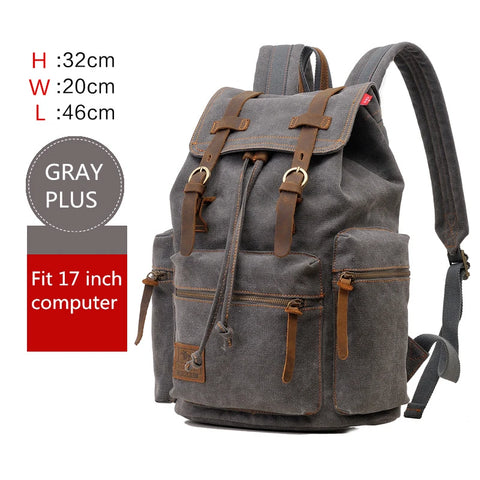 Men's 17 inch laptop backpack