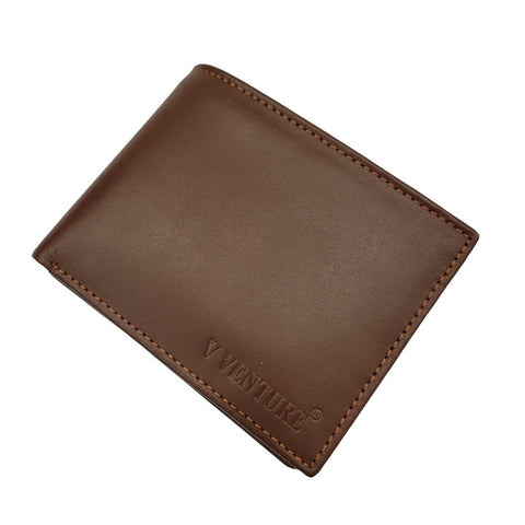 Madrid Leather Wallet – Bifold with ID Flap Window