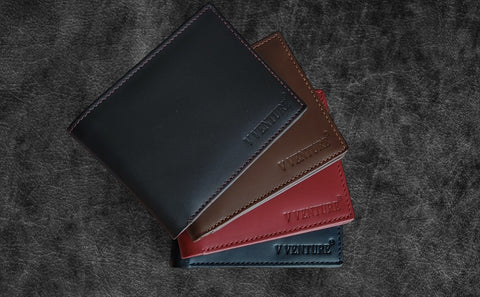 Madrid Leather Wallet – Bifold with ID Flap Window