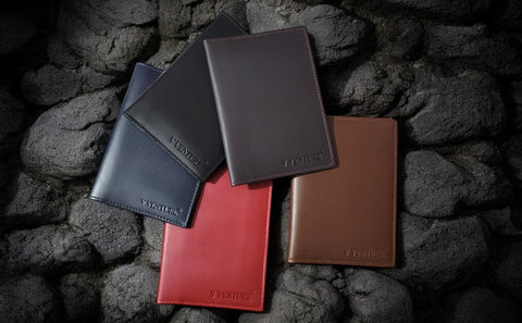 Leather Passport Holder - Ultra Slim Ideal for Gift