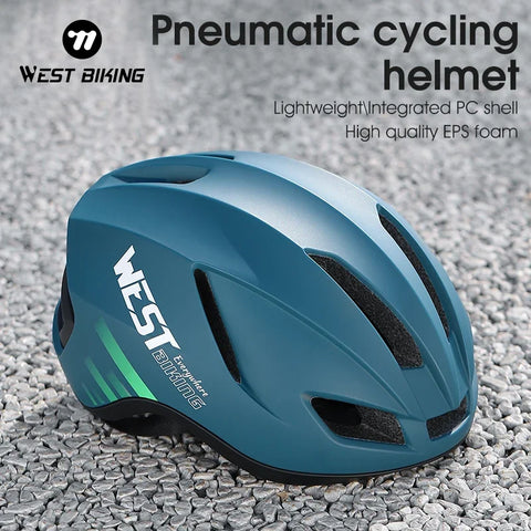 WEST BIKING Cycling Aero Helmet MTB Enduro Road Bike Integrated Lightweight Unisex Helmet